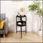 Table d'appoint à 2 niveaux avec rangement, canapé durable et élégant pour les espaces de vie modernes-595430911-595430896