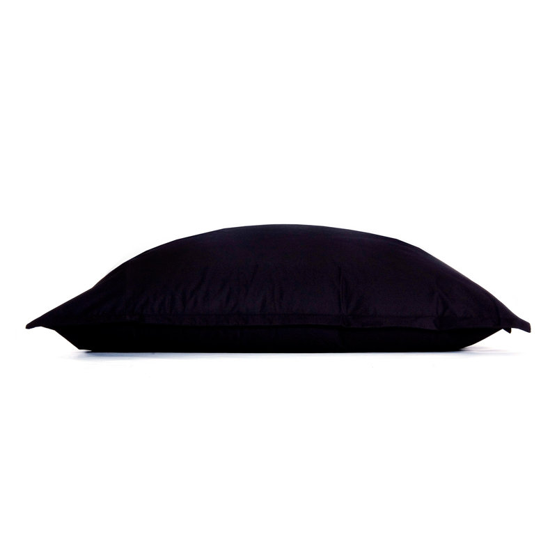 Nylon Outdoor Friendly Refillable Classic Bean Bag, Black