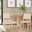 Chaise d'appoint en bois massif Arieli-1290061909