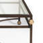 Collar Glass Coffee Table