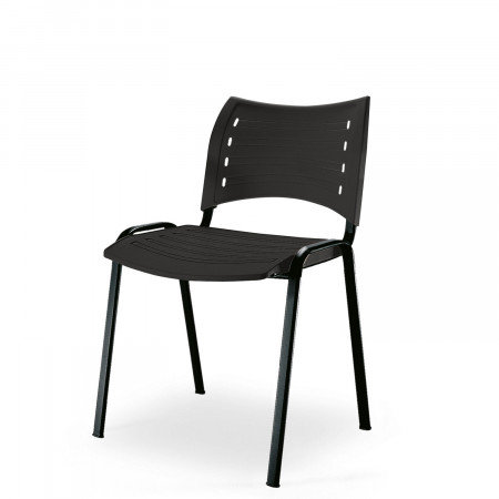 Nevaeah Side Chair, Black, Blue