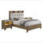 Ensemble de chambre à coucher 3 pièces Queen en chêne moyen-2086985664-2086985694