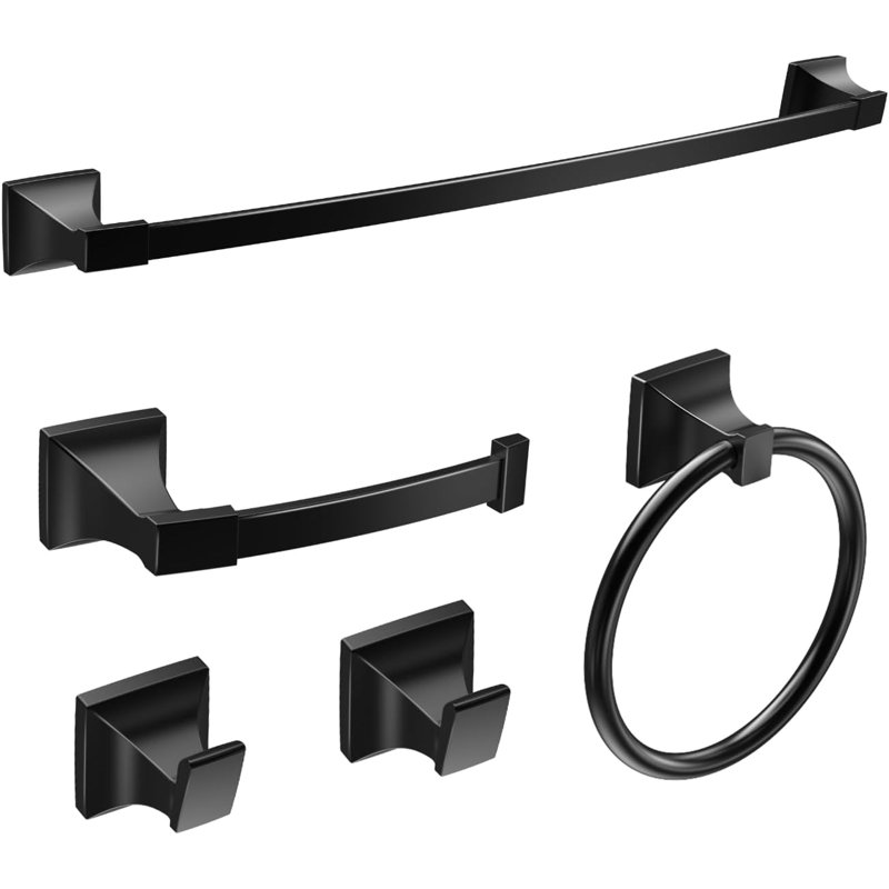 Ensemble de quincaillerie de salle de bain 5 pièces