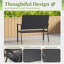 Metal Outdoor Bench