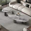 Table basse moderne en marbre ovale-109294489
