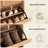 24 Pair Shoe Storage Cabinet with 2 Flip Drawers