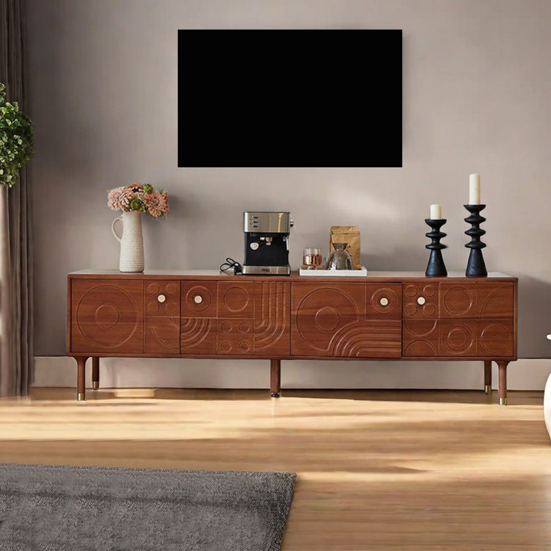 Meuble télé avec rangement spacieux