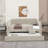 Twin Size Upholstered Daybed With Trundle And USB Charging Design, Velvet Upholstered Daybed Frame