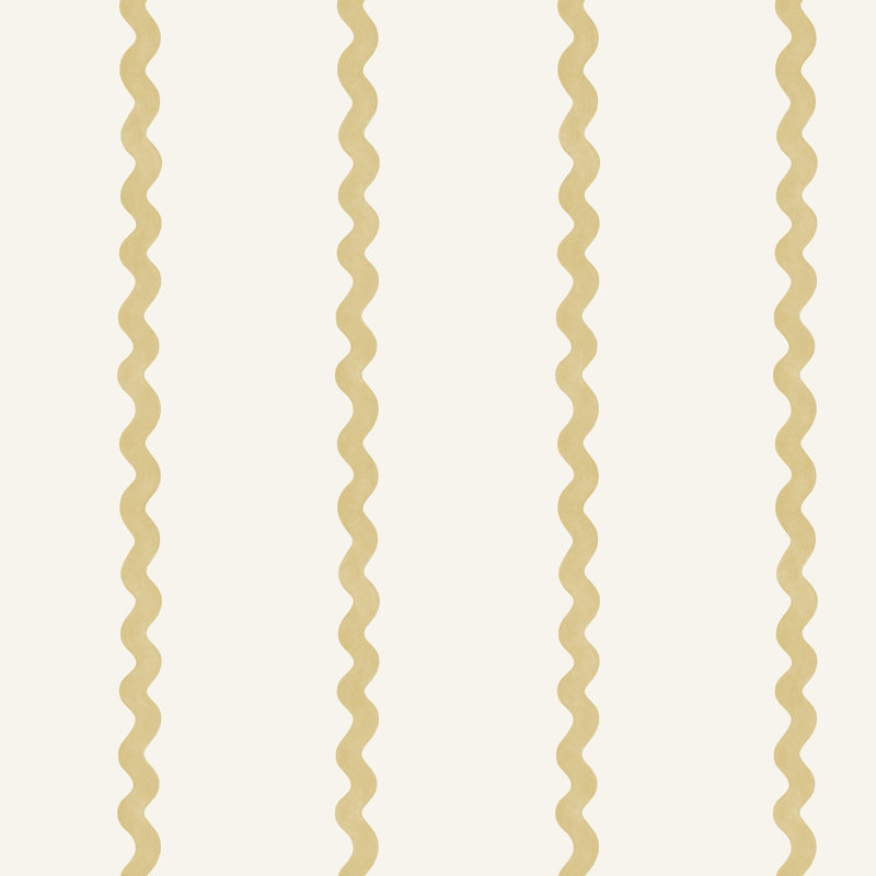 Do The Wiggle Stripe, Yellow Cream