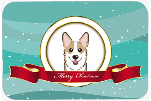 Planche à découper en verre de noël corgi merry caroline, Sable