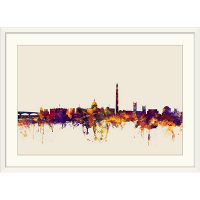 «Washington DC Skyline» par Francy, impression