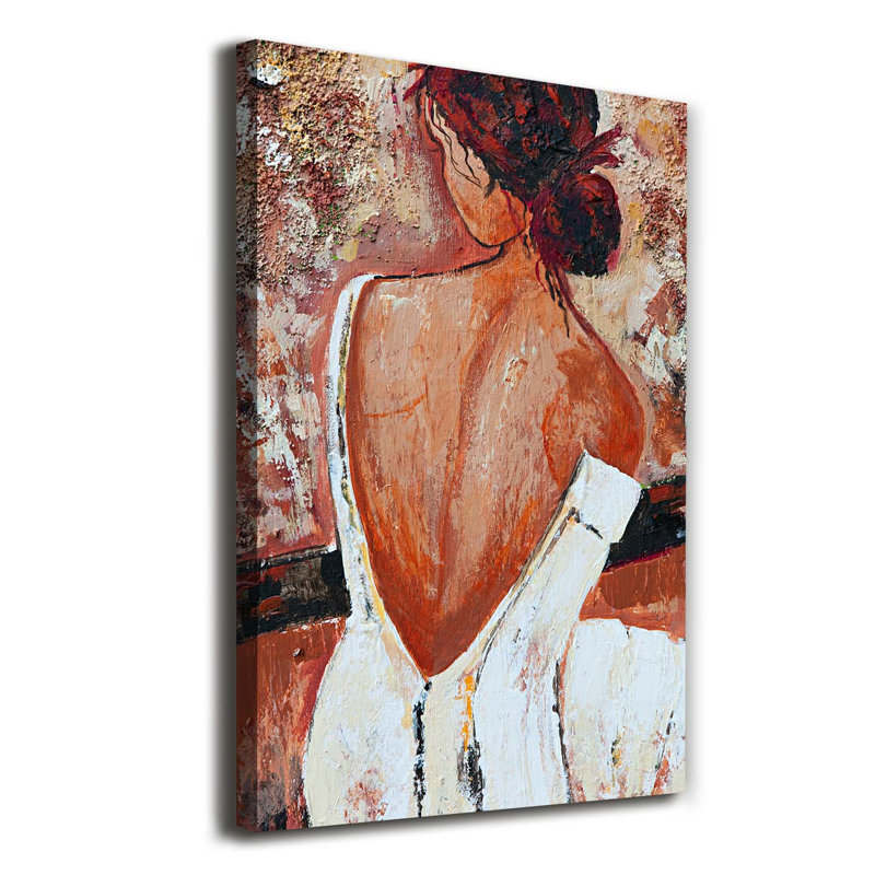 Woman - Wrapped Canvas Print