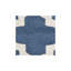 Tapis bleu marine / ivoire Ruben-19277052