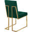 Chaise d'appoint en velours capitonné Chakevia-23542762-28747691