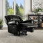 Fauteuil inclinable pivotant en microfibre Doniphan-1422215854