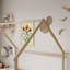 Lit double pleine grandeur avec structure de toit, lit en bois de pin avec garde-corps de sécurité-588090641-588090653