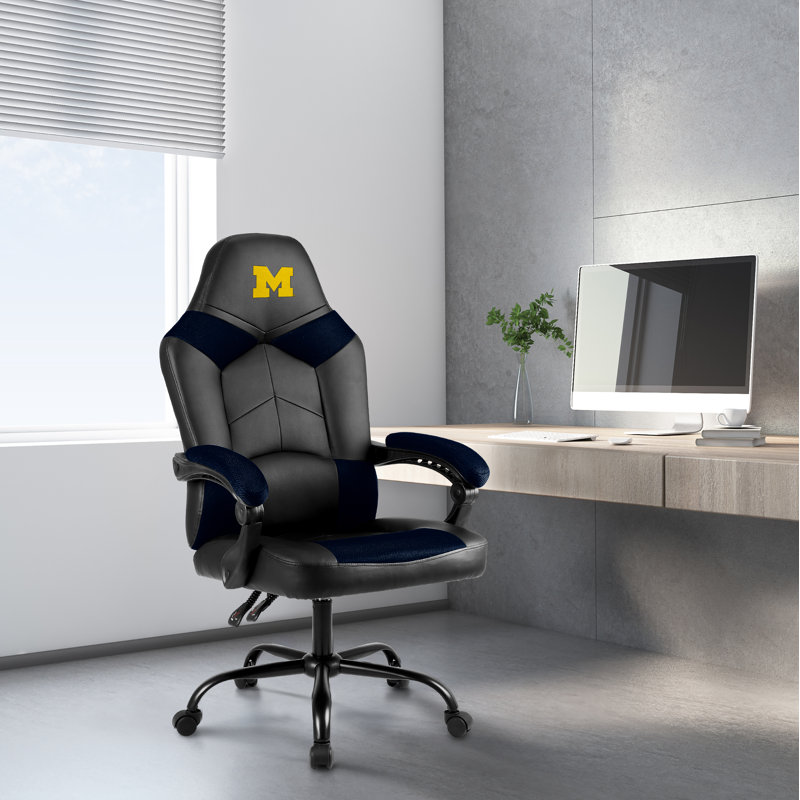 Executive Chair with Headrest, NCAA University Of Michigan