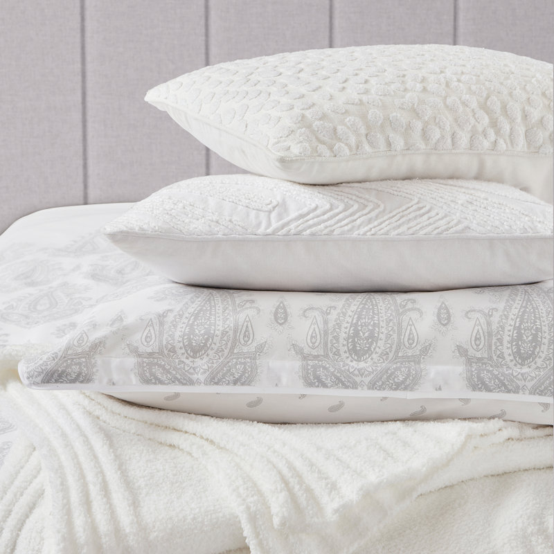 Dalisay 200TC 100% Cotton Sateen Duvet Cover Set, King Duvet Cover + 2 Standard Pillowcases