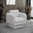 Alessandra Chenille Fabric Swivel Accent Chair-88357515