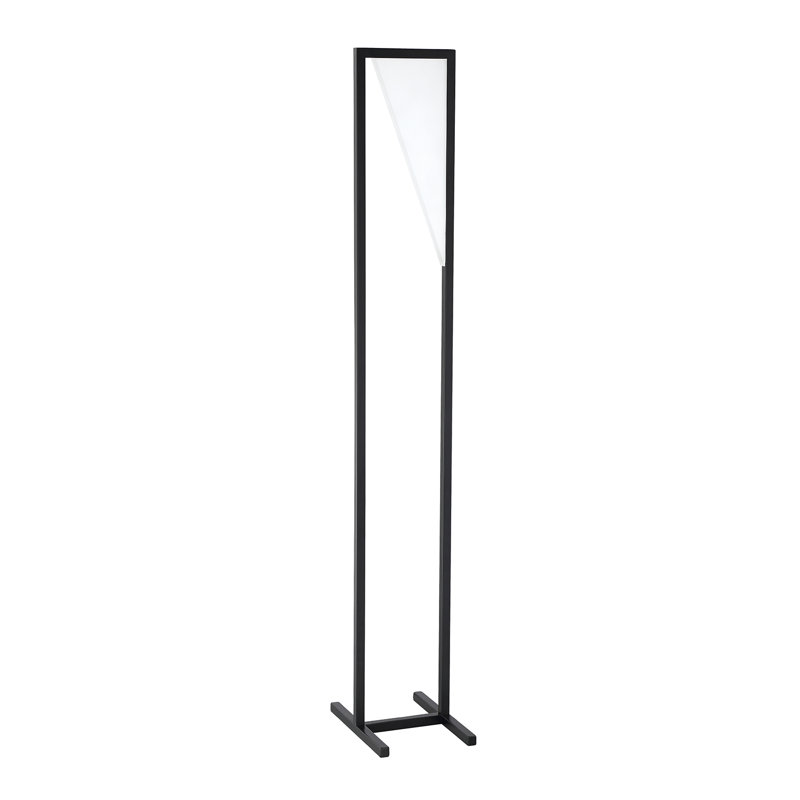 Lampe DEL sur pied 57,5 po Chiara, Noir