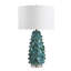 Lampe de table bleu sarcelle Uttermost Mina
