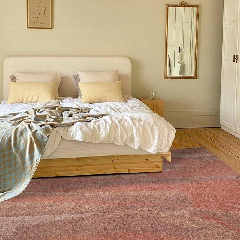 Goma Washable Rug, 5'1" x 8', Terra