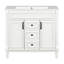 Meuble-lavabo moderne 36 po avec lavabo supérieur-102493539