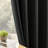 Grommet Top Blackout Room Darkening Curtains, Solid Thermal Insulated Polyester Window Curtain Set, 2 Panels-264609299-264609302