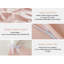 Super Soft Duvet Cover - 100% Washed Microfiber Pink Comforter Cover Set 3 Pieces With Zipper Closure & Corner Ties (No Comforter)