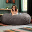 6 Foot Giant Bean Bag Sofa-1106964673