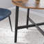 Brillion Round Metal Base Dining Table-1187180116