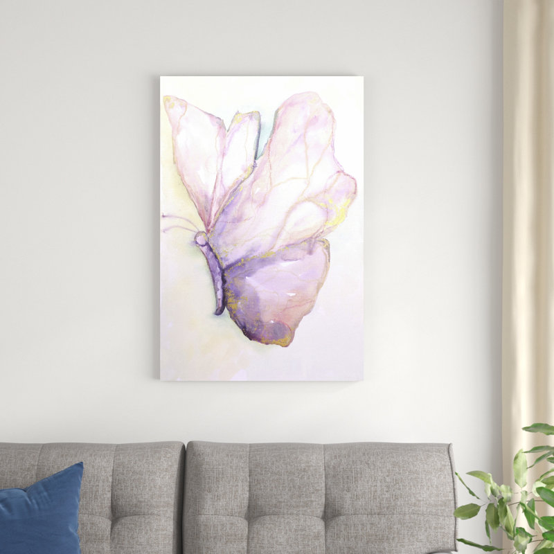 Dulzura Mariposa I, H 36 po x l 24 po, Non, Toile tendue
