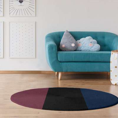 Chenille Striped Indoor Rug