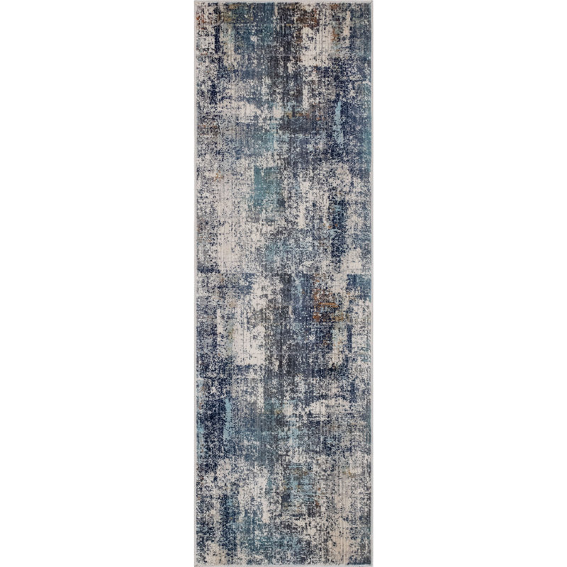 Blazek Abstract Indoor Rug, Runner 1'10" x 6'