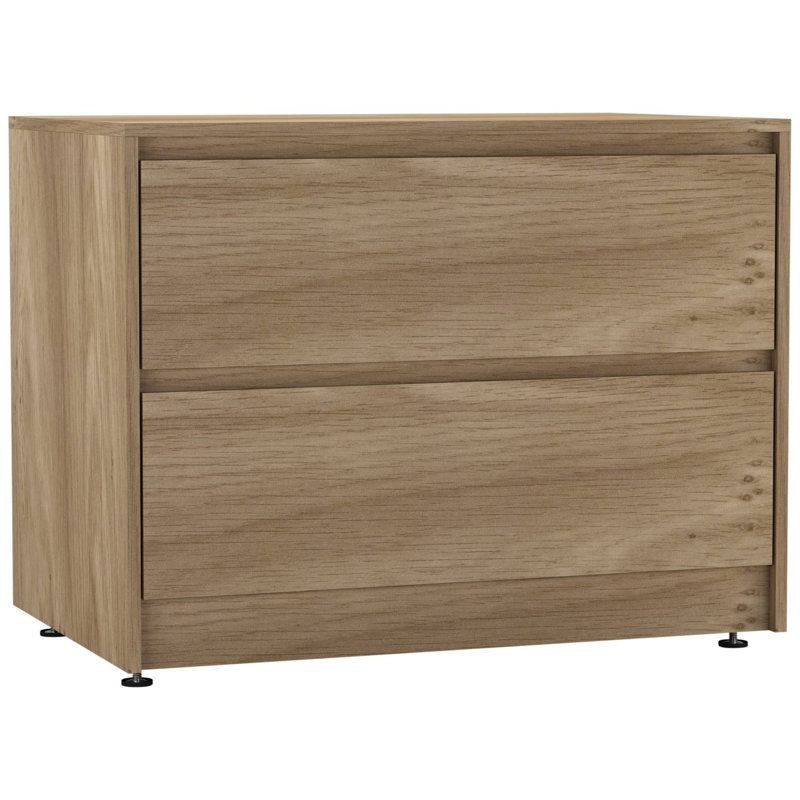 Solid Wood Rectangle Accent Chest, Beige