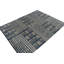 Rug & Kilim’S Swedish Rug In Blue & Grey High-Low Geometric Patterns-1325893516