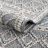 Jaythen Geometric Outdoor Gray Area Rug-1600104396