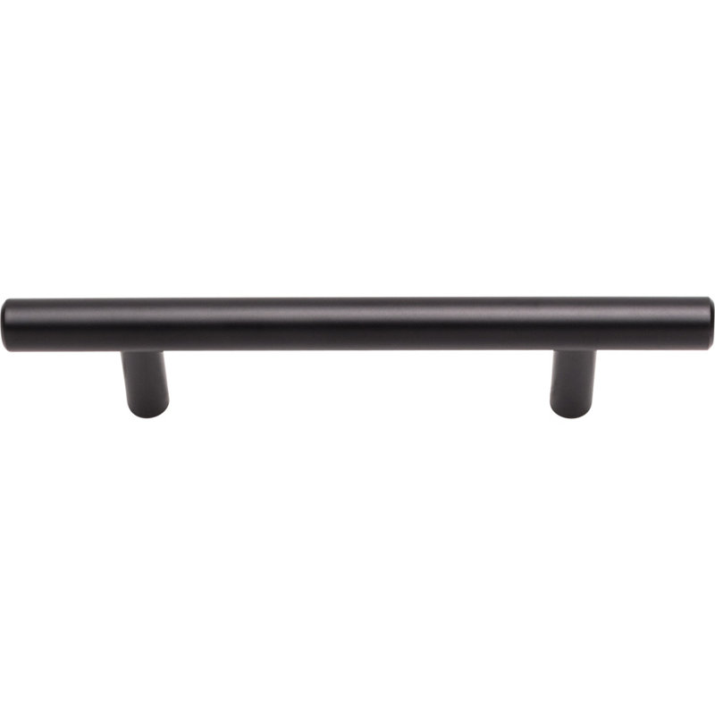 Naples 3 3/4" Center to Center Bar Pull, Matte Black