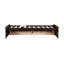 Lit simple avec 2 tiroirs, lit en bois d'hévéa massif-1004570952