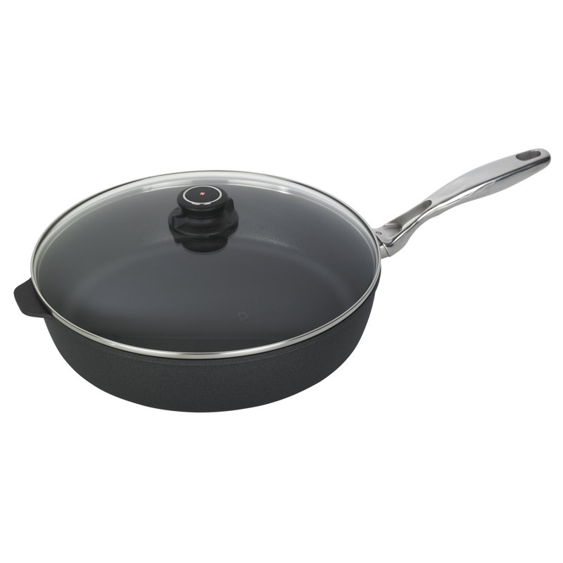 Swiss Diamond Induction Saute Pan with Lid, 5.8 Qt.