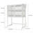 Kitchen Microwave Oven Rack Storage Shelf