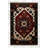 Risch Vintage Burdy Beige Traditional Themed Floral Patterned Woven Washable Rug-1965065357