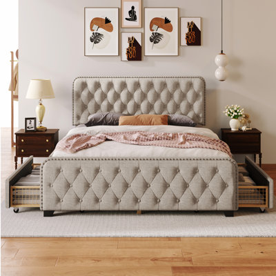 Florindo Upholstered Storage Bed