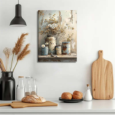 1 Piece Wrapped Canvas Wall Art