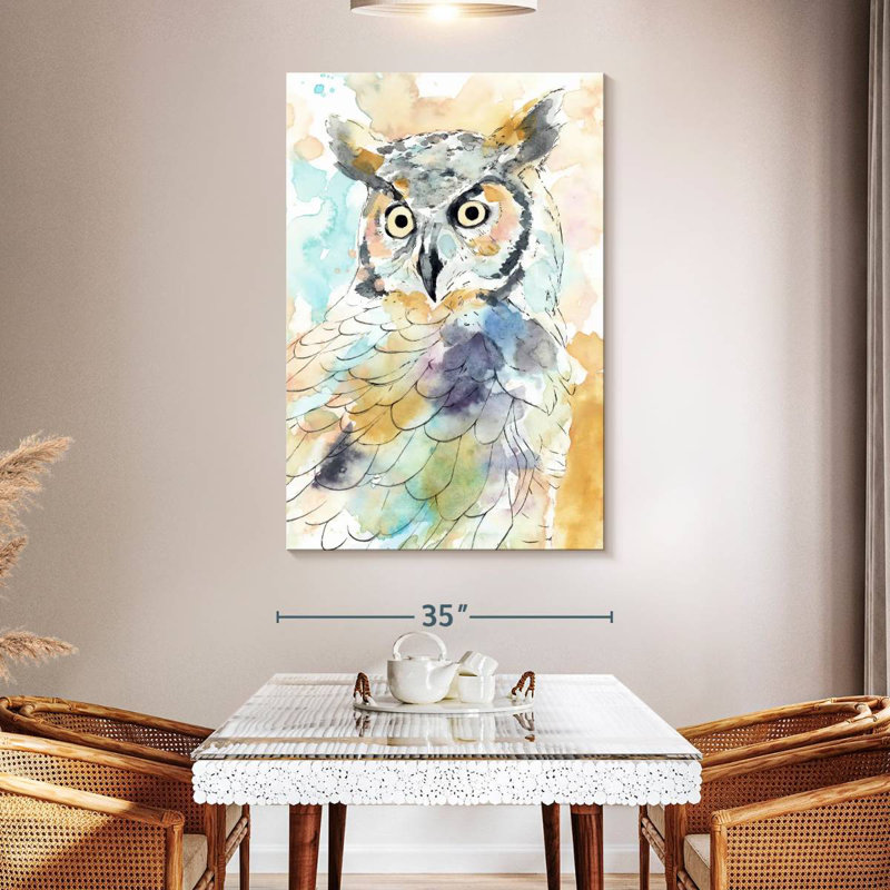 Brampt Owl Majestic II, 51" H x 34" W