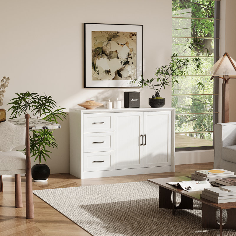 Buffet 47,2 po, Blanc