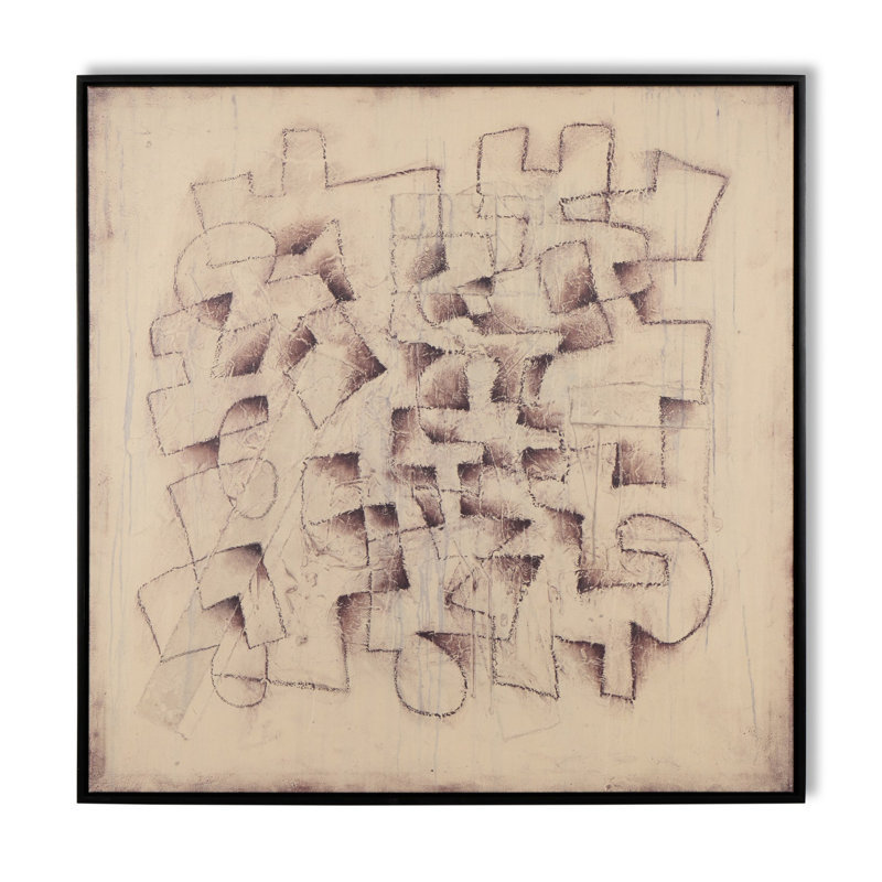 Gonur Depe Painting by Benjamin Galvan, 40" H x 40" W