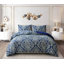 Stylish Home Floral Duvet Cover Set-137264287-137264296