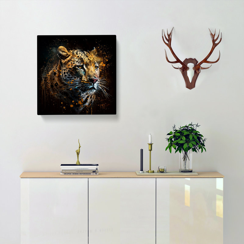 Modern Wall Art - Wrapped Canvas, 35cm H x 35cm W x 3cm D