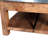 Crockett 48"W Industrial Rustic Solid Wood Frame Rectangular Coffee Table With Storage